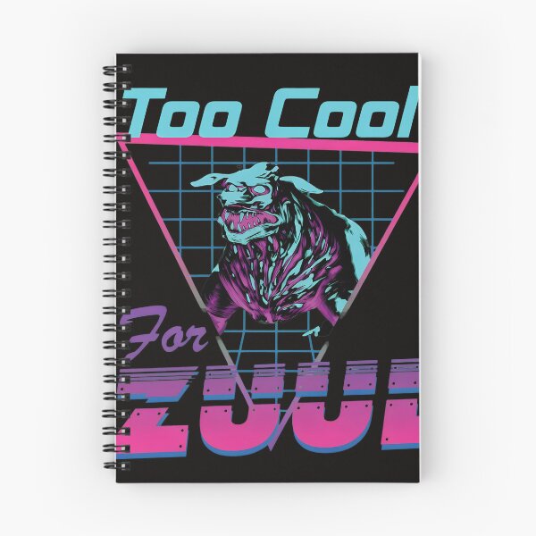 Item preview, Too Cool For Zuul Retro Synthwave Beast designed and sold by SkellyLinda.