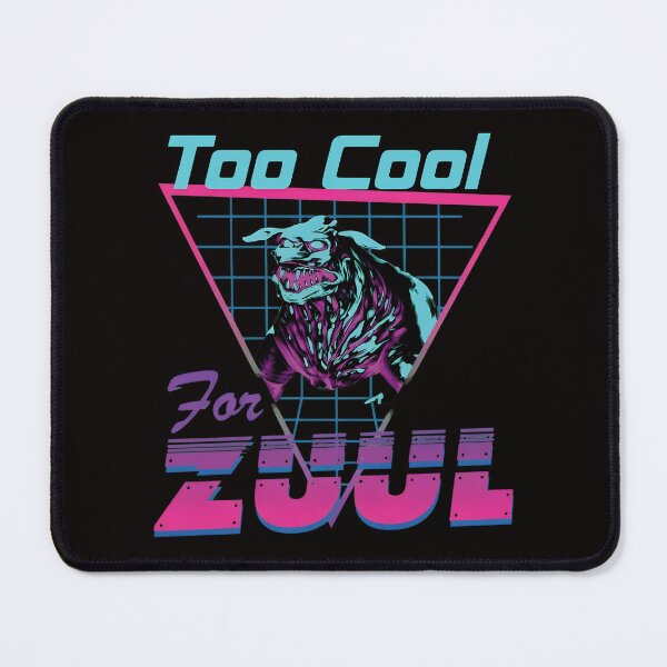 Item preview, Too Cool For Zuul Retro Synthwave Beast designed and sold by SkellyLinda.