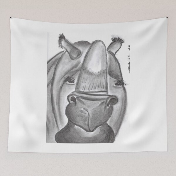 Item preview, Jamil, Nashorn, Rhino designed and sold by Anke‘s Bazaar.