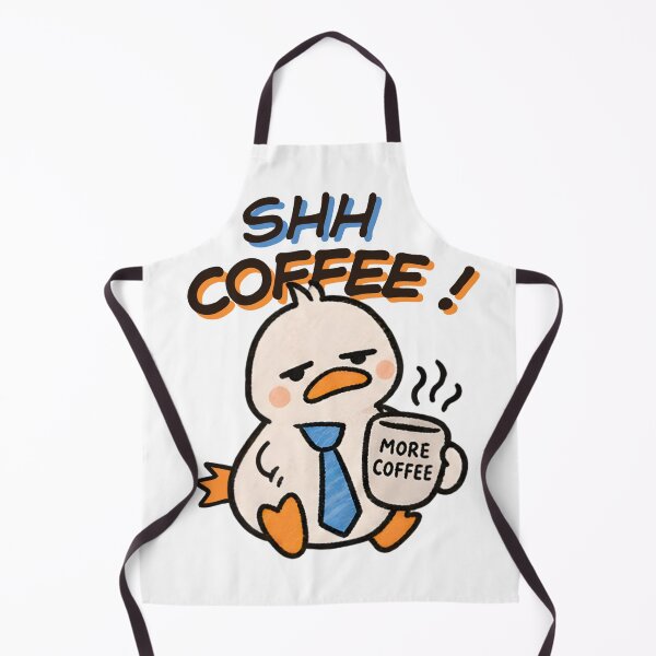 Item preview, Shh Coffee Duck - Funny Tired Morning Humor designed and sold by Duck lovers.