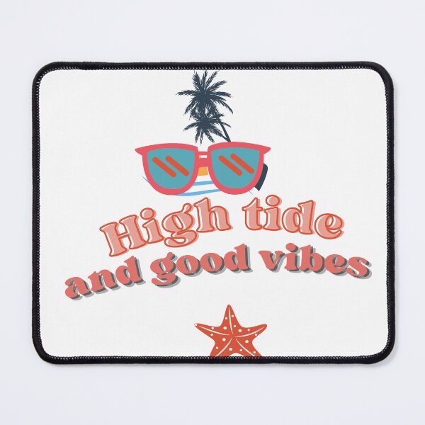 Item preview, High Tide and Good Vibes Retro Beach Summer Graphic designed and sold by regmiygears.