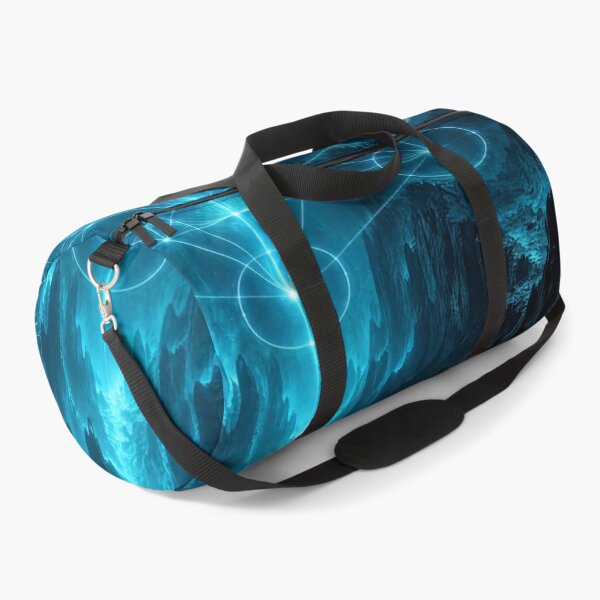 Item preview, Glowing Blue Metatrons Cube Underwater Trench Ocean designed and sold by monkeybusiness.pt.