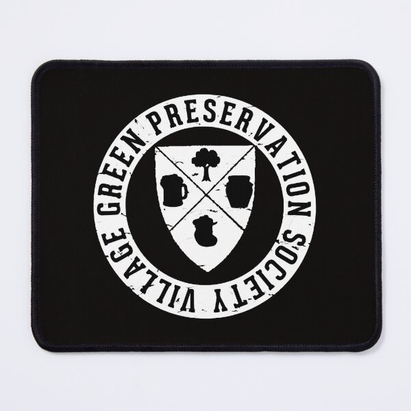 Item preview, Green Village Preservation Society Emblem Vibe designed and sold by SkellyLinda.
