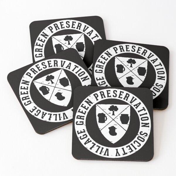 Item preview, Green Village Preservation Society Emblem Vibe designed and sold by SkellyLinda.