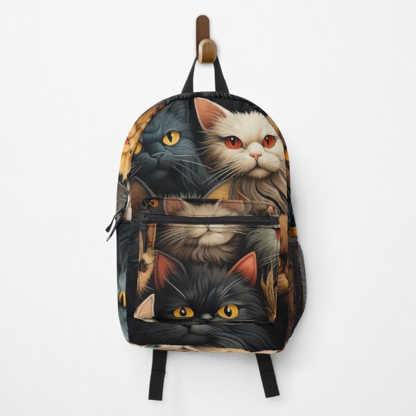 Item preview, Curious Cats - Colorful Feline Portrait Collection designed and sold by thefreezoneart.