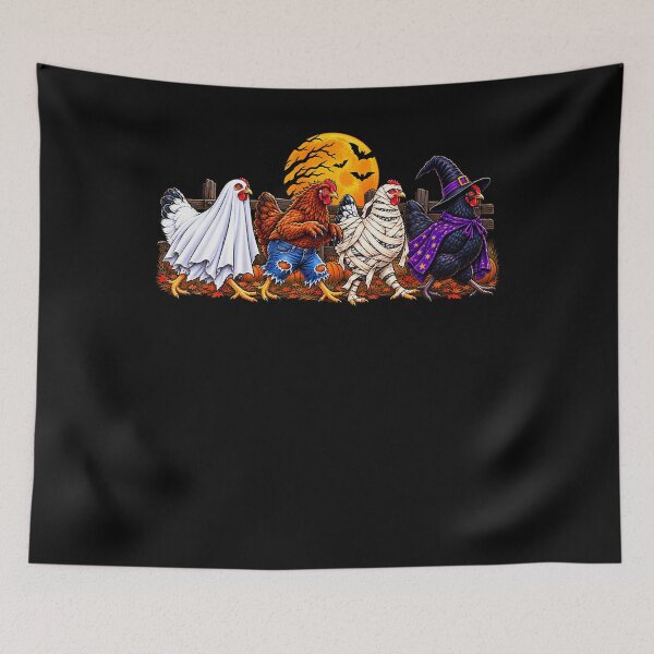 Item preview, Halloween Chickens Spooky Chickens designed and sold by PAROSSA.