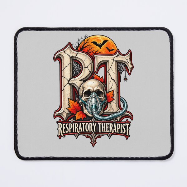 Item preview, Halloween RT Skull Respiratory Therapist Autumn designed and sold by ClinicalHubs.