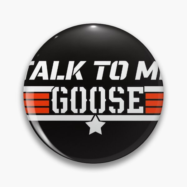 Item preview, Talk To Me Goose Aviator Emblem  designed and sold by SkellyLinda.