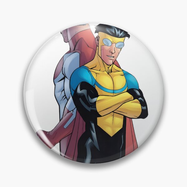 Item preview, Omni Man and Invincible Inspired Dynamic Hero Artwork designed and sold by Kirstyn57.