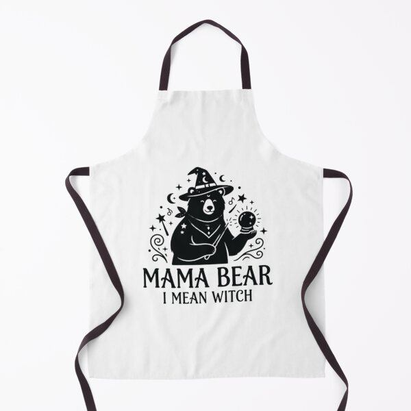 Item preview, Mama Bear I Mean Witch, Funny Halloween Witch designed and sold by CloudyPress.