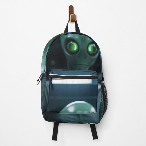 Item preview, Alien Gaze - Two Green-Eyed Visitors designed and sold by thefreezoneart.