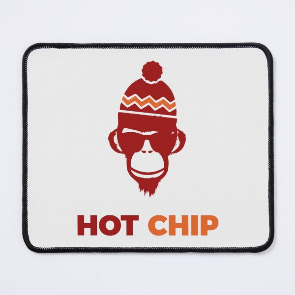 Item preview, HOT CHIP – Indie Electronic Monkey Logo Inspired Design designed and sold by THE MODA STEREO.