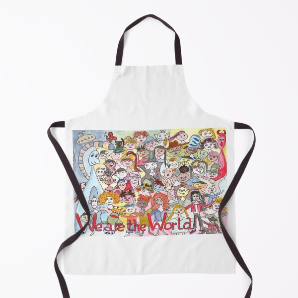 Item preview, We are the World - M. Jackson designed and sold by Anke‘s Bazaar.