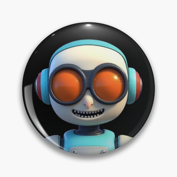 Item preview, Funny Cartoon Robot Kids Sci-Fi designed and sold by Static-Fractal.