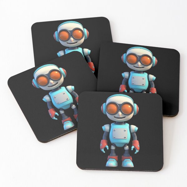 Item preview, Funny Cartoon Robot Kids Sci-Fi designed and sold by Static-Fractal.