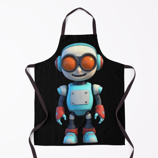 Item preview, Funny Cartoon Robot Kids Sci-Fi designed and sold by Static-Fractal.