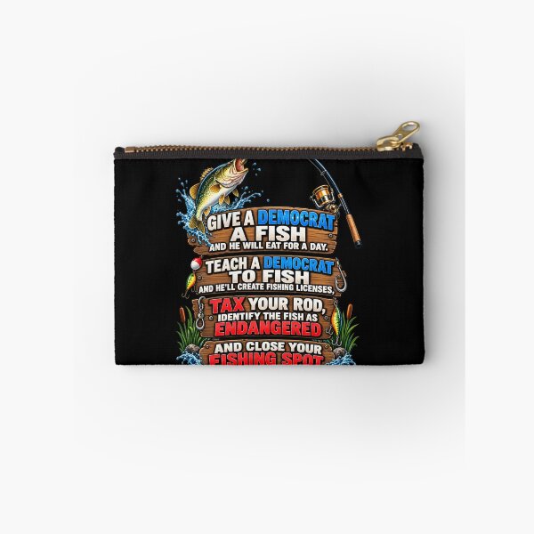 Item preview, Give A Democrat A Fish and He Will Eat for A Day designed and sold by JaredDeShop.