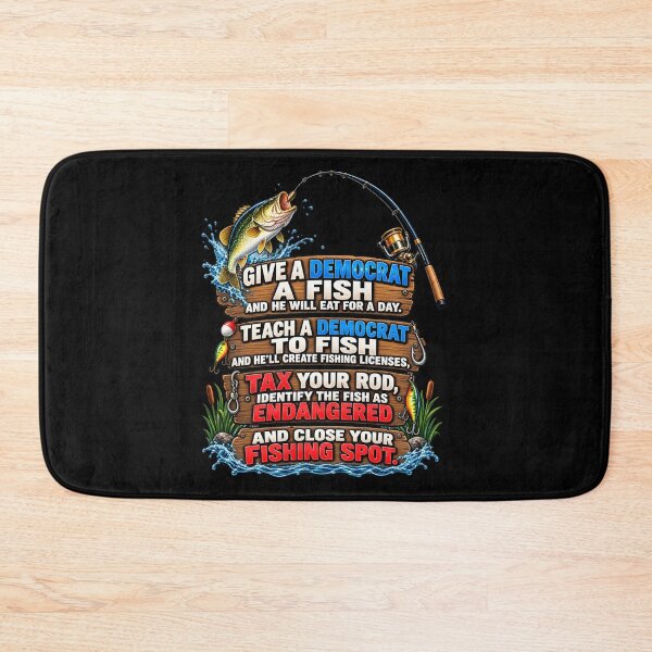 Item preview, Give A Democrat A Fish and He Will Eat for A Day designed and sold by JaredDeShop.