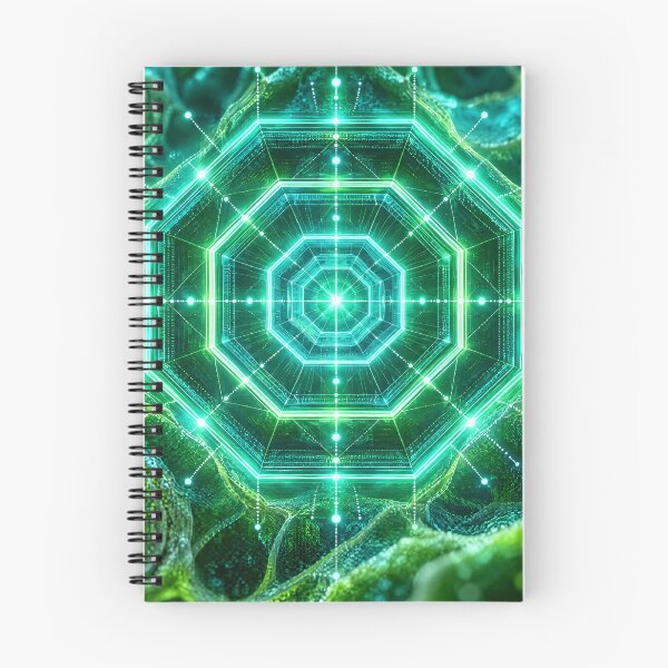 Item preview, Microscopic Leaf Stomata Sacred Geometry Octagon Gate designed and sold by monkeybusiness.pt.