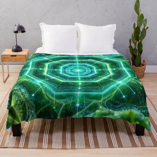 Item preview, Microscopic Leaf Stomata Sacred Geometry Octagon Gate designed and sold by monkeybusiness.pt.
