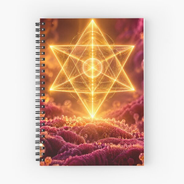 Item preview, Glowing Gold Merkaba Microscopic Organic Spore Portal designed and sold by monkeybusiness.pt.