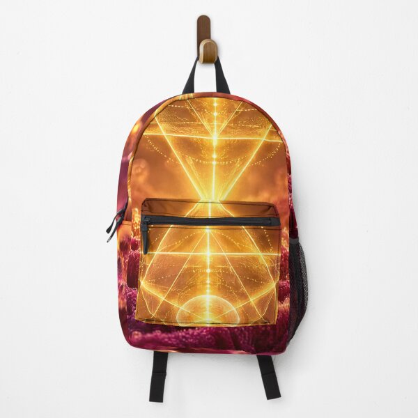 Item preview, Glowing Gold Merkaba Microscopic Organic Spore Portal designed and sold by monkeybusiness.pt.