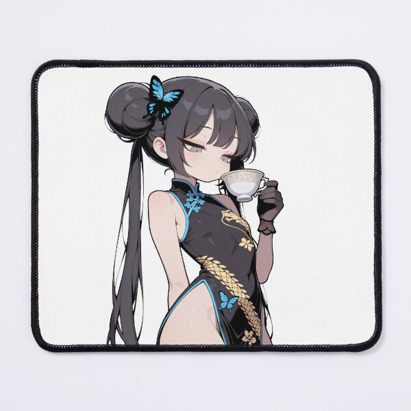 Item preview, Kisaki Blue Archive Sticker | Elegant Tea Time Anime Girl Decal designed and sold by RGB-crayon.
