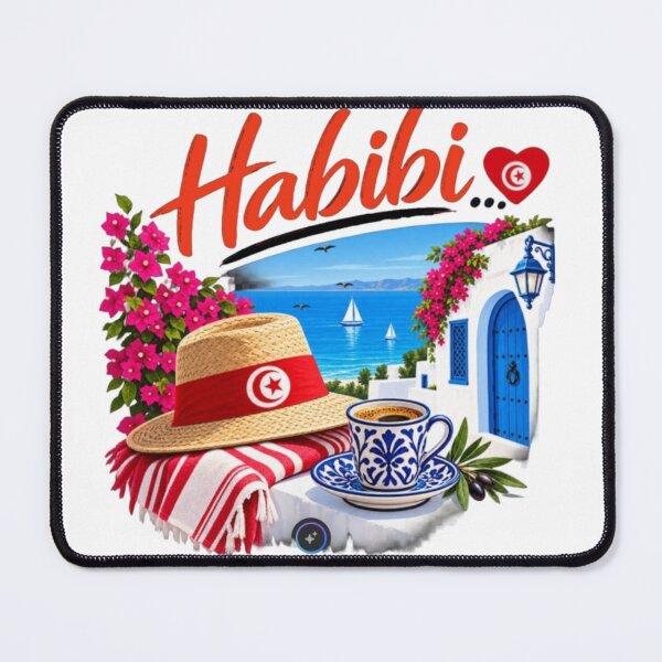 Item preview, Habibi Tunisia Mediterranean Love designed and sold by Salma.Store.