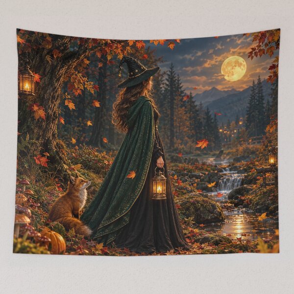 Item preview, Cozy Autumn Witchcore designed and sold by Gold&pixels.