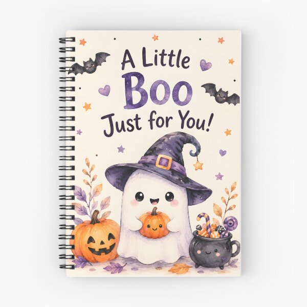 Item preview, A Little Boo Just for You – Cute Halloween Ghost designed and sold by blankTeeShirt.