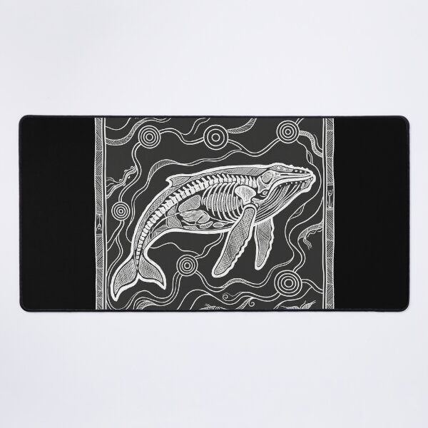 Item preview, The Leviathan Interior: Humpback Whale Anatomical X-Ray Art designed and sold by FreiherrPK.