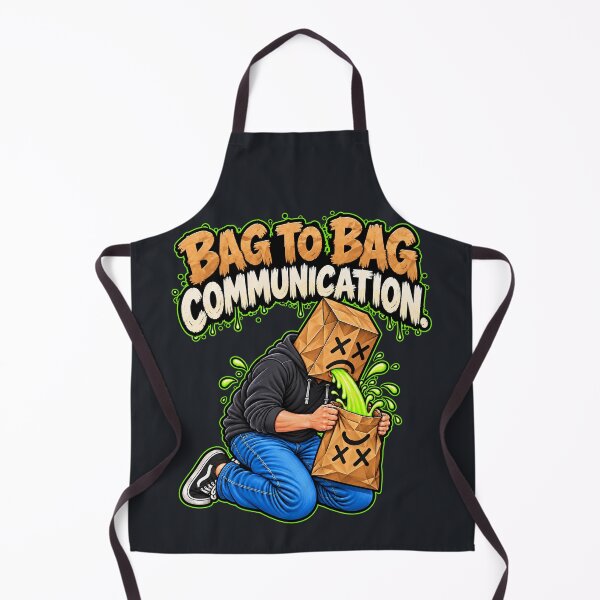 Item preview, Bag to Bag Communication – Funny Cartoon designed and sold by RockyMemes.