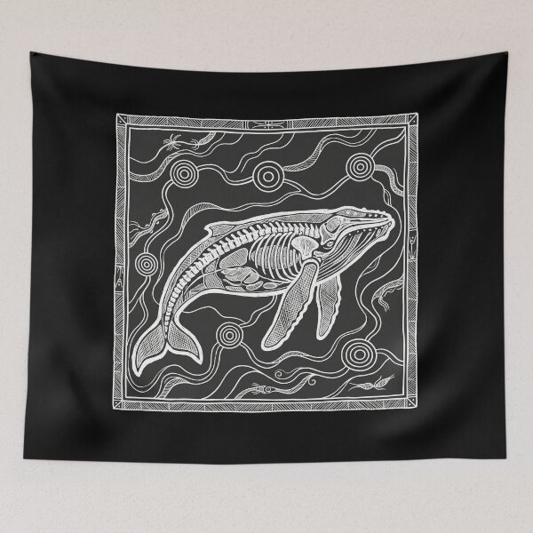 Item preview, The Leviathan Interior: Humpback Whale Anatomical X-Ray Art designed and sold by FreiherrPK.