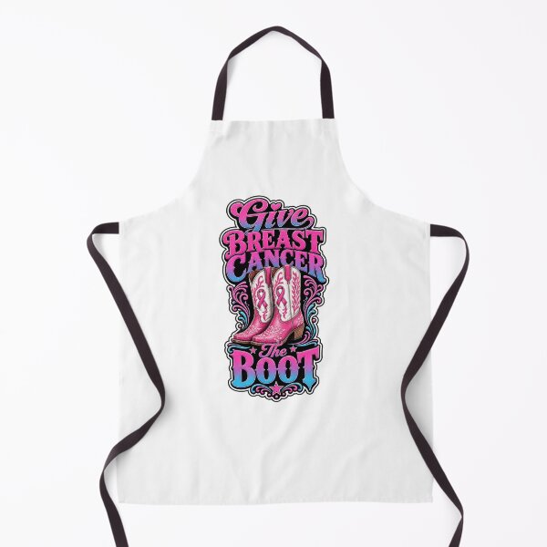Item preview, Give Breast Cancer The Boot Pink Western Design designed and sold by Wilcox PhotoArt.