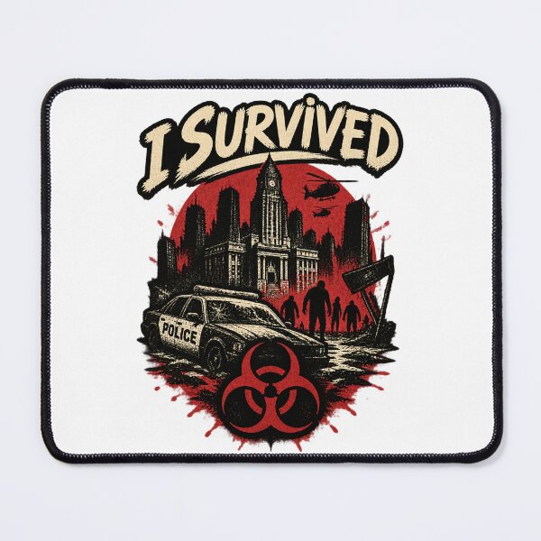Item preview, I Survived Raccoon City Horror Survival Graphic Design designed and sold by Succpreme.