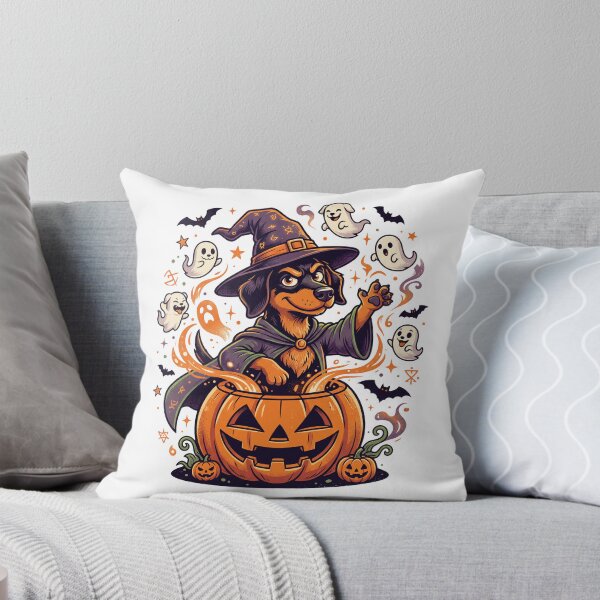 Item preview, Funny Halloween Dog Wizard designed and sold by akirsaid.
