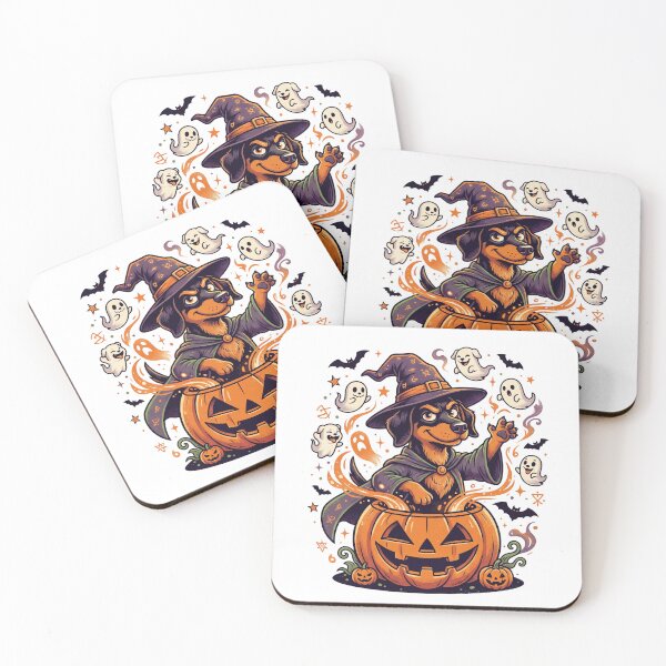 Item preview, Funny Halloween Dog Wizard designed and sold by akirsaid.