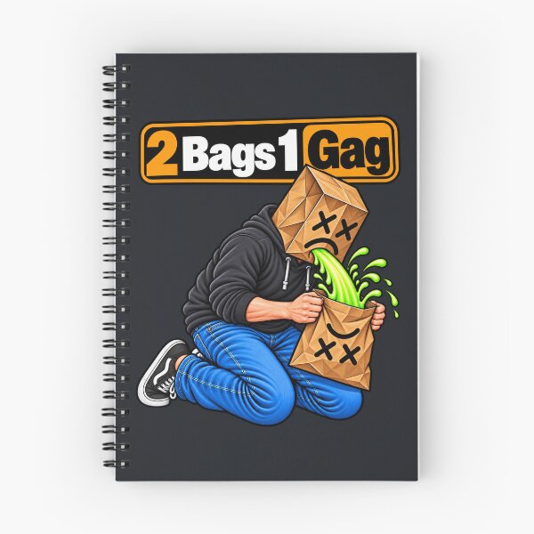 Item preview, 2 Bags 1 Gag – Paper Bag Humor designed and sold by RockyMemes.