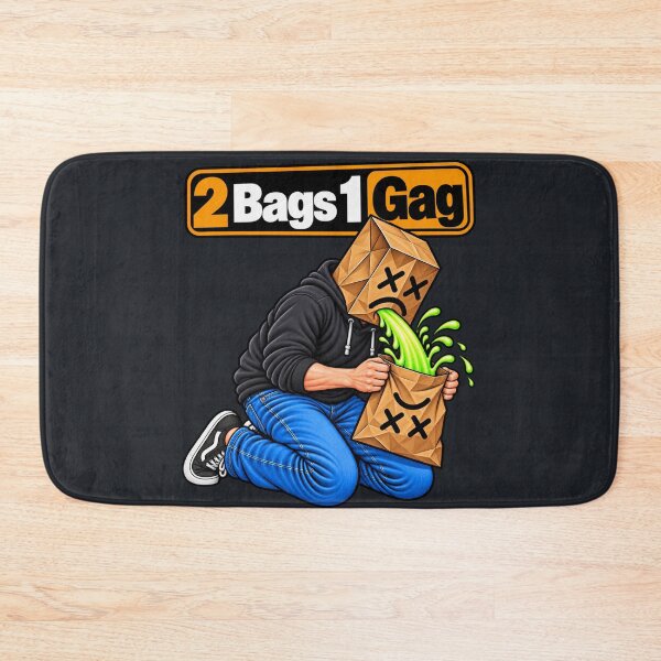 Item preview, 2 Bags 1 Gag – Paper Bag Humor designed and sold by RockyMemes.