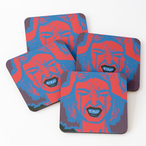Item preview, Crying Girl | Bold Pop Art Grunge Portrait designed and sold by Multiply 6 by 9.