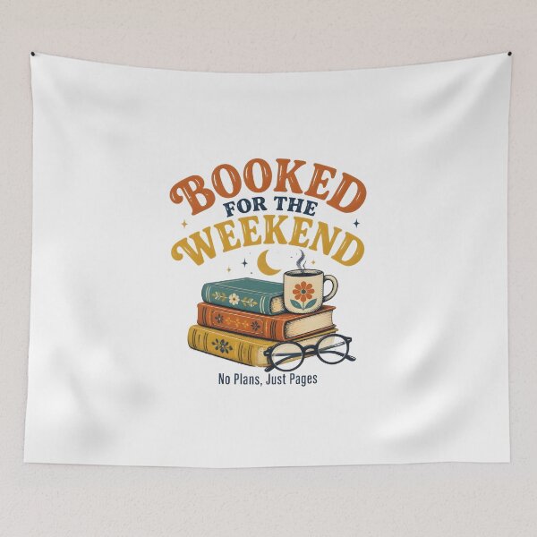 Item preview, Vintage Book Lover Weekend Reading designed and sold by DESIGNNOUR.
