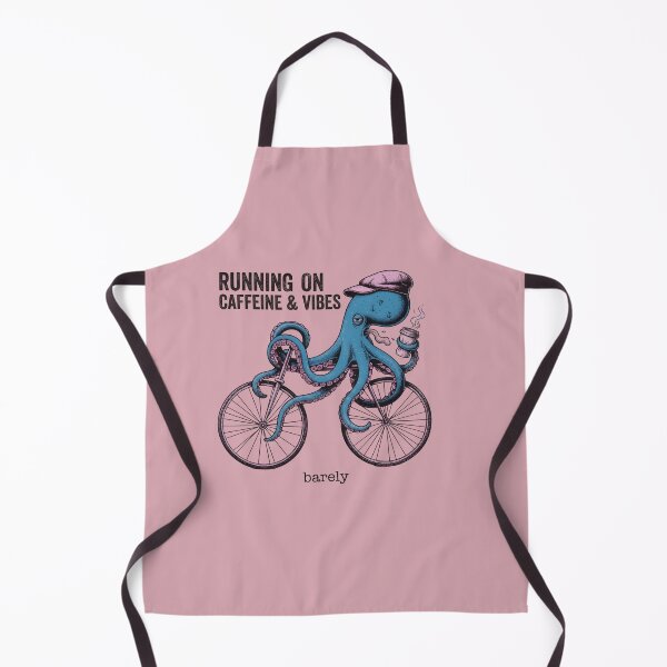 Item preview, Running on Caffeine & Vibes – Coffee Octopus Art for Tired Souls designed and sold by ZyxDes.