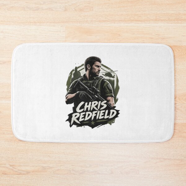Item preview, Chris Redfield Inspired Action Hero Design for Fans of Adventure and Survival designed and sold by Succpreme.