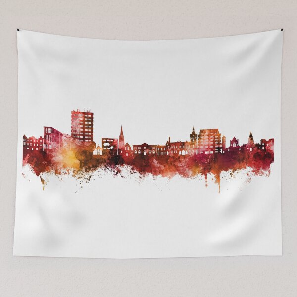 Item preview, West Bromwich England Skyline designed and sold by ArtPrints.