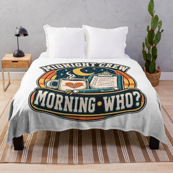 Item preview, Midnight Crew Morning Who designed and sold by EvergreenPark - Tee Studio.