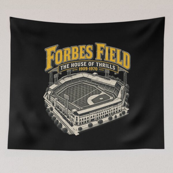 Item preview, Forbes Field The House Of Thrills Vintage Baseball Stadium Design designed and sold by lionSutuShop.
