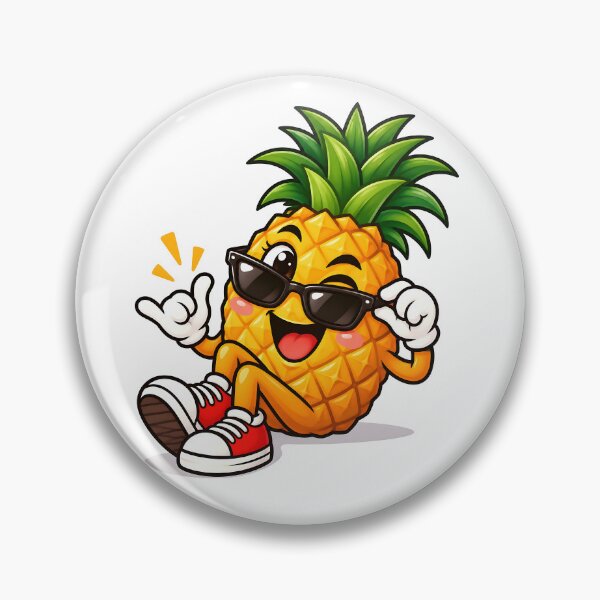 Item preview, Cool Pineapple in Sunglasses and Sneakers designed and sold by PRINTIONAL.