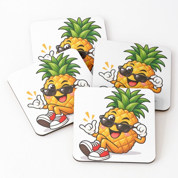 Item preview, Cool Pineapple in Sunglasses and Sneakers designed and sold by PRINTIONAL.