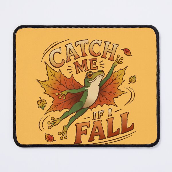 Item preview, Catch Me If I Fall Frog designed and sold by Darsel Art.