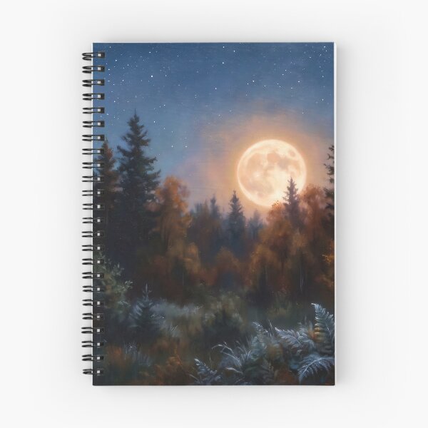Item preview, Autumn Moonrise designed and sold by RedPeaStudio.